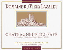 Charger l'image dans la galerie, Domaine du Vieux Lazaret, Châteauneuf-du-Pape, Rouge, 2024
