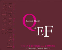 Charger l'image dans la galerie, Q.E.F, IGP Méditerranée, Rouge, 2024
