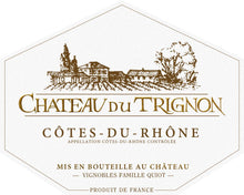 Charger l&#39;image dans la galerie, Château du Trignon, Côtes du Rhône, Rouge, 2023
