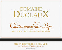 Charger l&#39;image dans la galerie, Domaine Duclaux Rouge 2019
