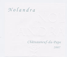 Charger l'image dans la galerie, Nos Pépites, Châteauneuf-du-Pape Nolandra, Rouge, 2010
